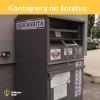 Kontajnery na šatstvo sú k dispozícii nonstop